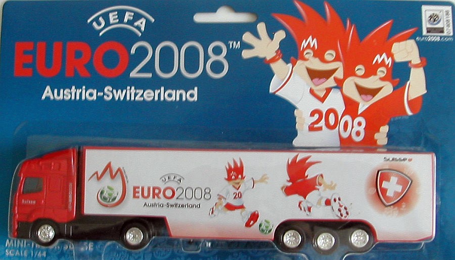 Euro 2008: Lastwagen in 1:64