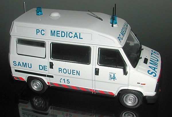 Citroen C 25 Heuliez Krankenwagen Die-Cast Fertigmodell Maßstab 1:43 